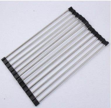 Folding Kitchen Drain Sink Rack Stainless Steel sink caddies - EX-STOCK Canada
