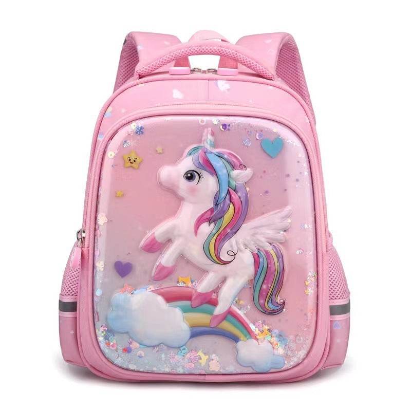 Primary School Cute Cartoon Mermaid Girls Backpack - EX-STOCK Canada