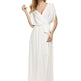4XL Big Size Dress Elegant Women Long wrap Dresses Summer Dresses - EX-STOCK Canada