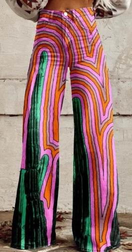 3D Digital Printed Women's Imitation Jeans EX-STOCK Canada