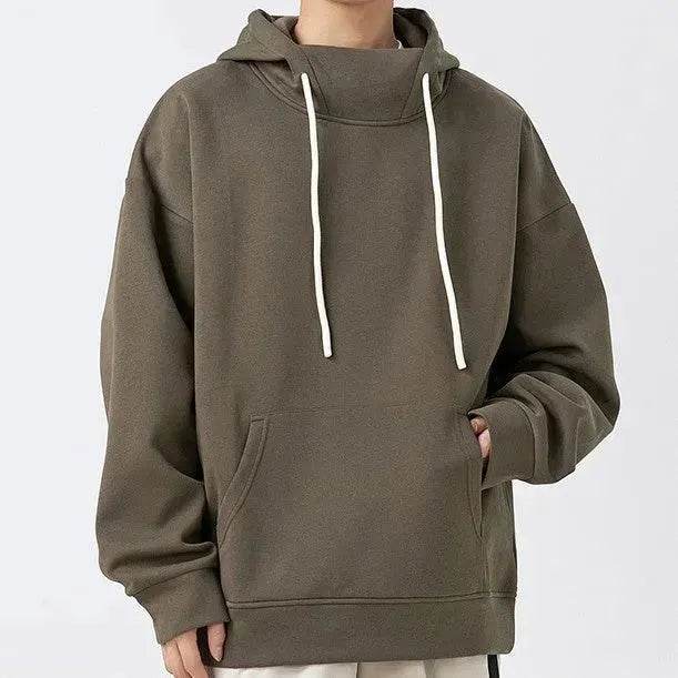 American Fleece Lined Drawstring Hoodie Sweatshirt Pullover for Men - EX-STOCK Canada