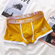 Men's Cotton Boxer Briefs Trendy Breathable Low waist underwear - EX-STOCK Canada