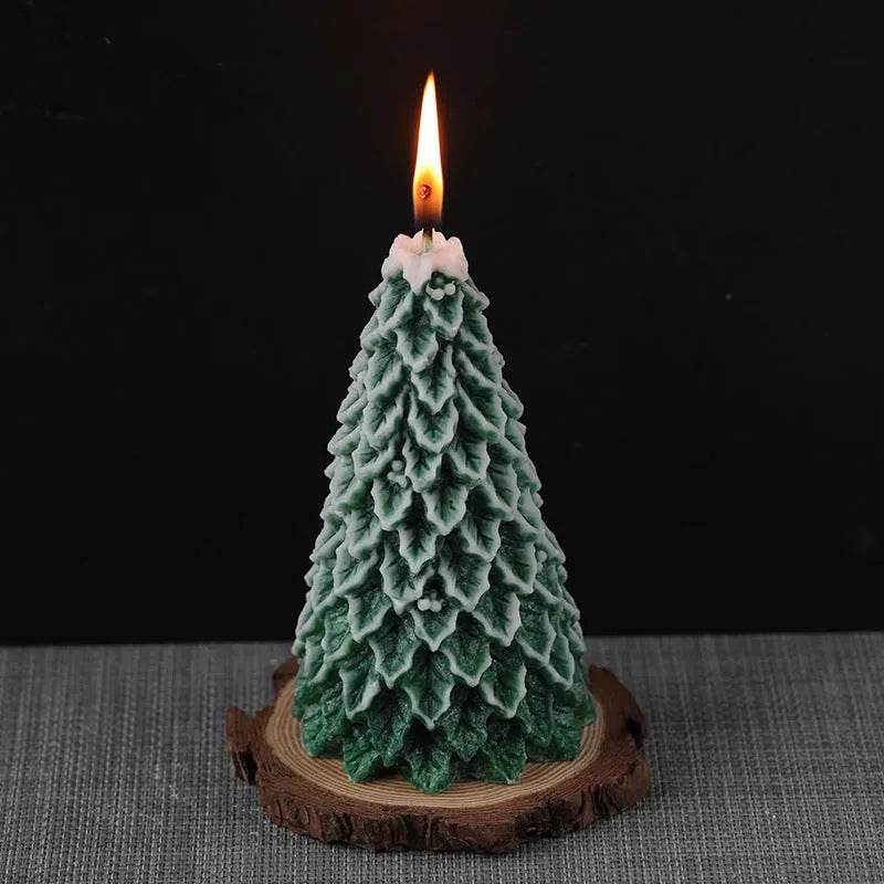 Christmas Tree Silicone Molds For DIY Christmas Creative Atmosphere Decoration Handmade Fragrant Candles - EX-STOCK Canada