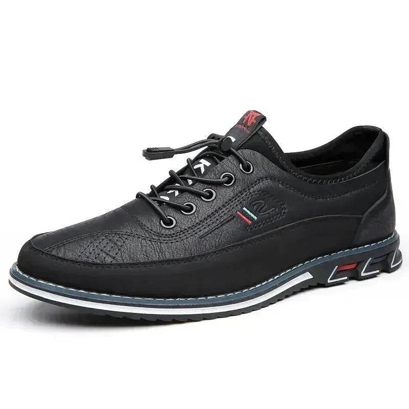 Genuine Leather Sports Comfortable And Non-slip Waterproof Leather Formal Shoes for Men - EX-STOCK Canada