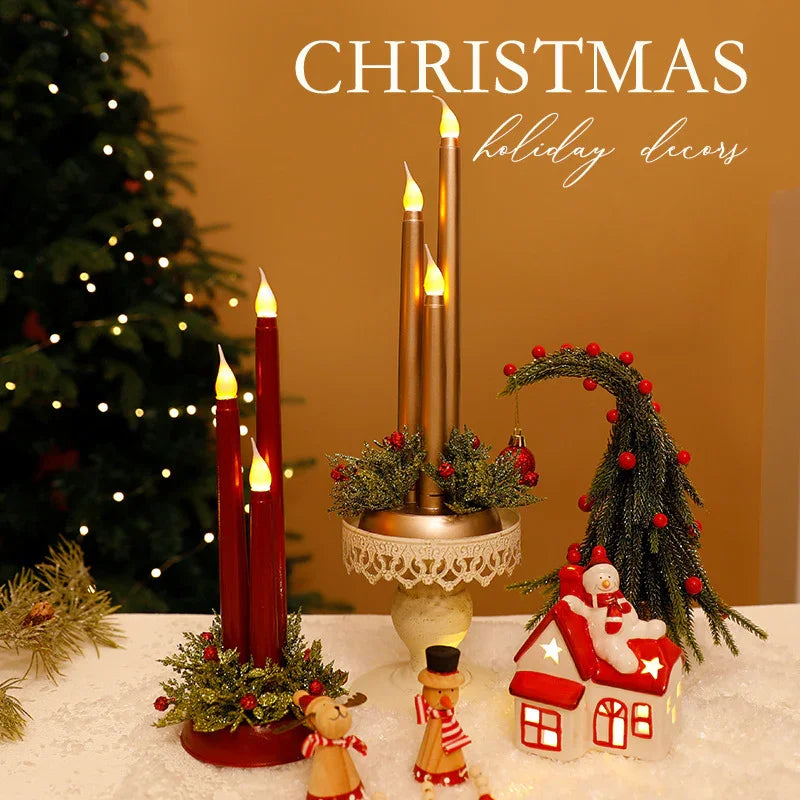 LED Electronic Candle Christmas Decorations EX-STOCK Canada