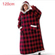 Fleece Oversized Hoodie Blanket Winter Warm Home Clothes Women Men Oversized Pullover With Pockets - EX-STOCK Canada