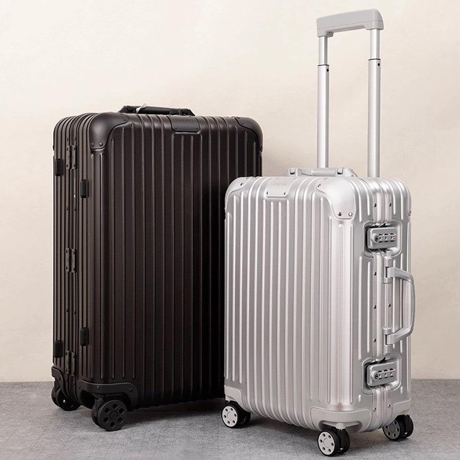 Stoßfestes Gepäck aus Aluminium-Magnesium-Legierung für Reisen | EX-STOCK Canada
