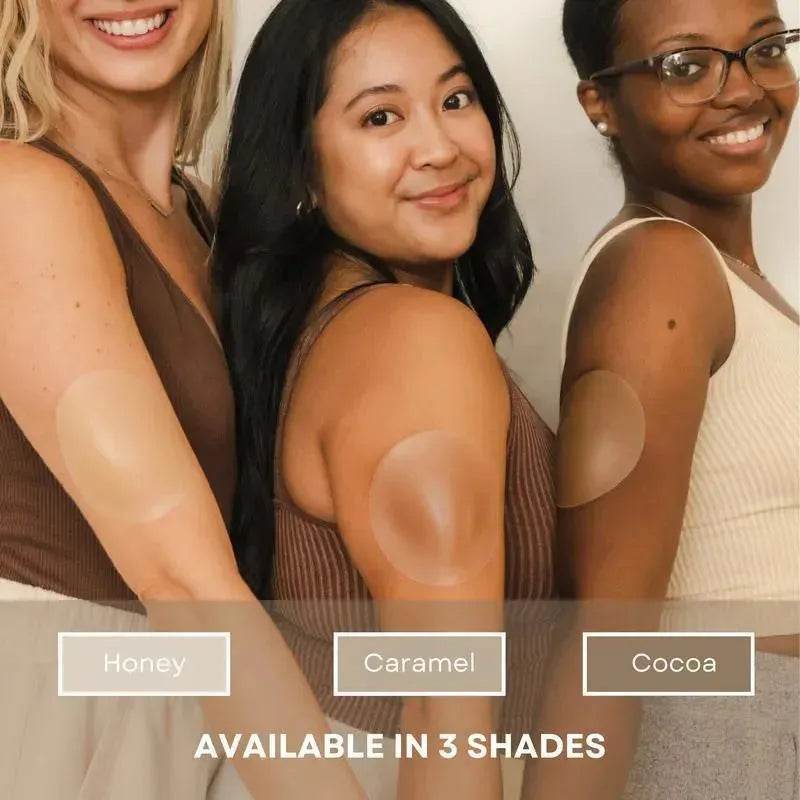 2 Pairs Reusable Adhesive Sticky Breast petals Nipple Patches - EX-STOCK Canada