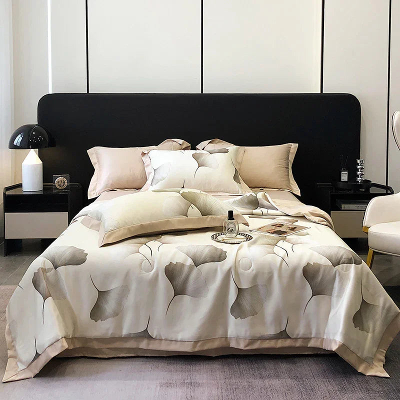 Tencel Summer Duvet Four-piece Washed Silk EX-STOCK Canada