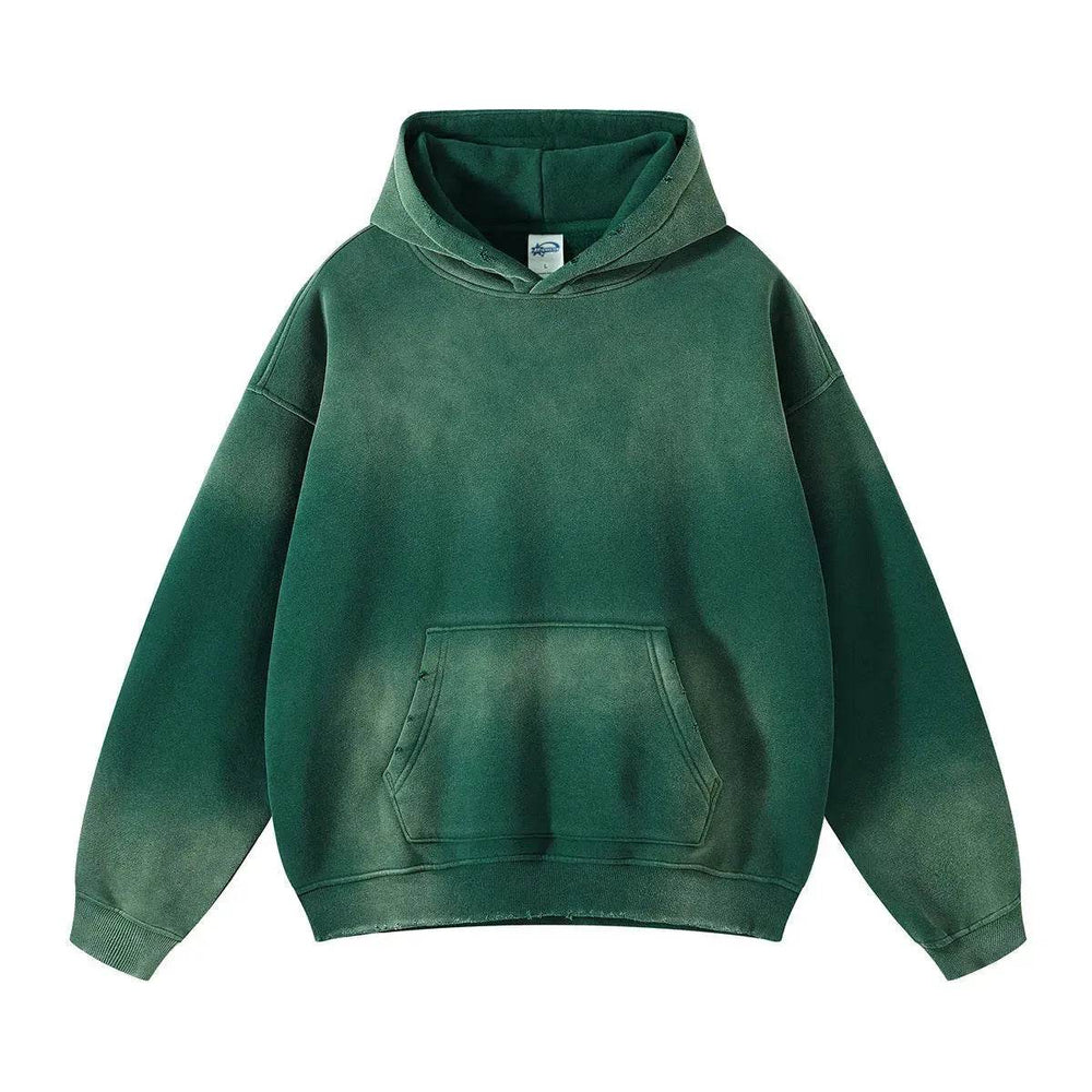 Fall Winter High Street Velvet Padded Thickened Hoodie sweatshirt for men - EX-STOCK Canada