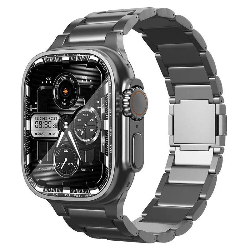 Women's Electronic Magnetic Snap Titanium Alloy Watch Strap - EX-STOCK Canada