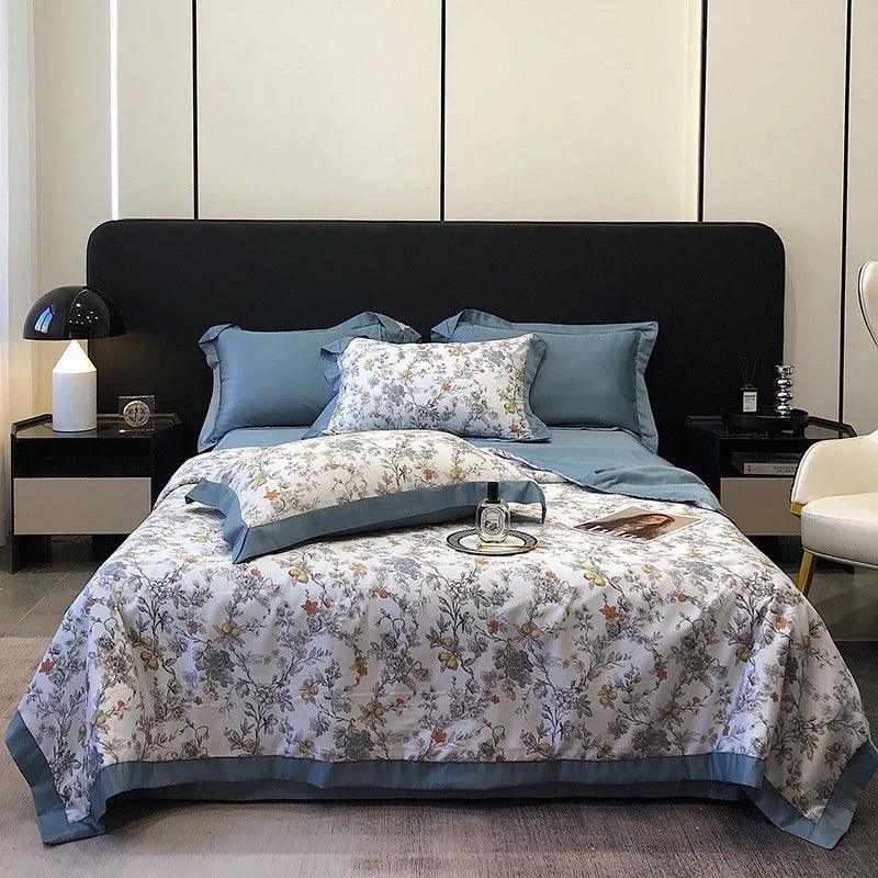 Tencel Summer Duvet Four-piece Washed Silk EX-STOCK Canada