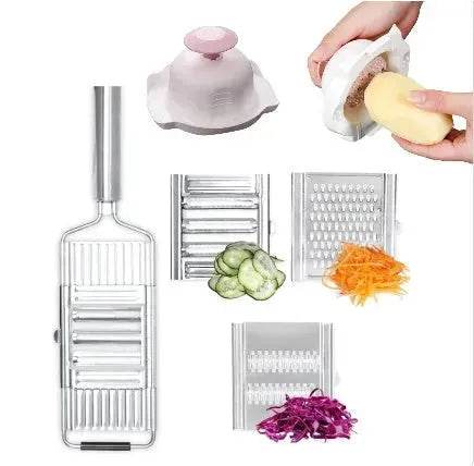 Stainless Steel Grater, Vegetable And Fruit Slicer, Peeler - EX-STOCK Canada