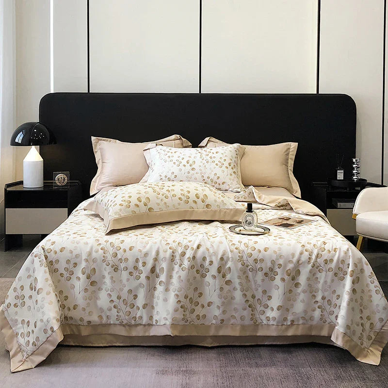 Tencel Summer Duvet Four-piece Washed Silk EX-STOCK Canada