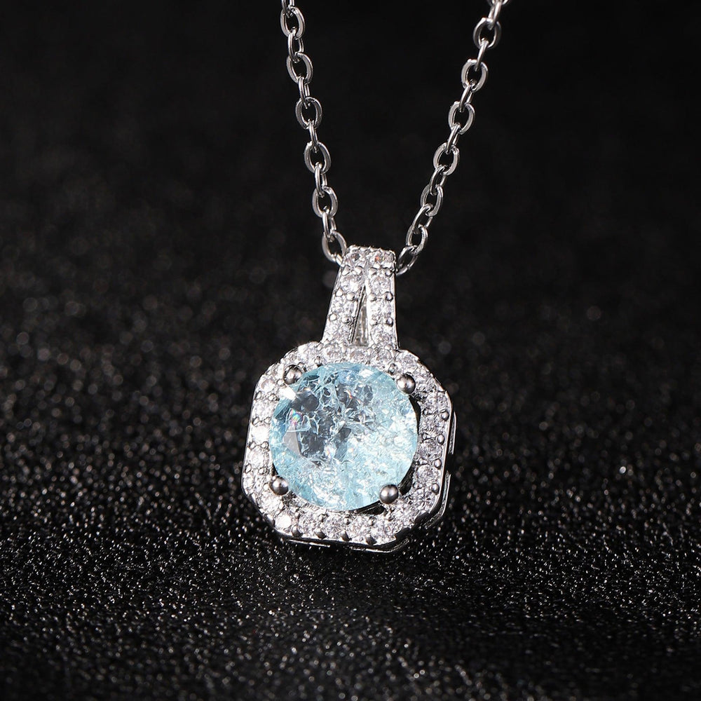 Collier Pendentif Bouteille de Parfum Femme Plein Diamant - EX-STOCK Canada