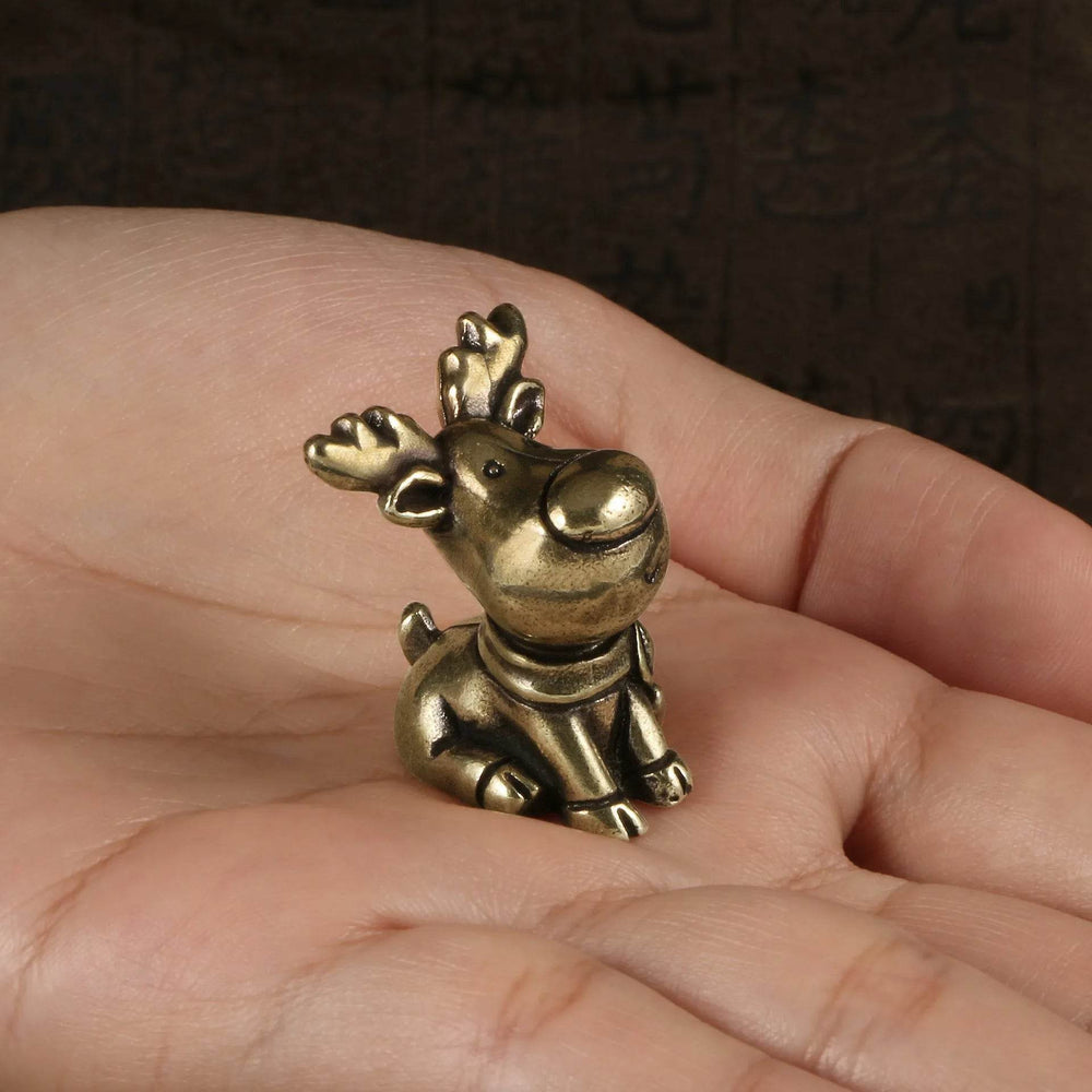 Christmas Sled Creative Antique Reproduction Distressed Ornaments Brass Crafts - EX-STOCK Canada