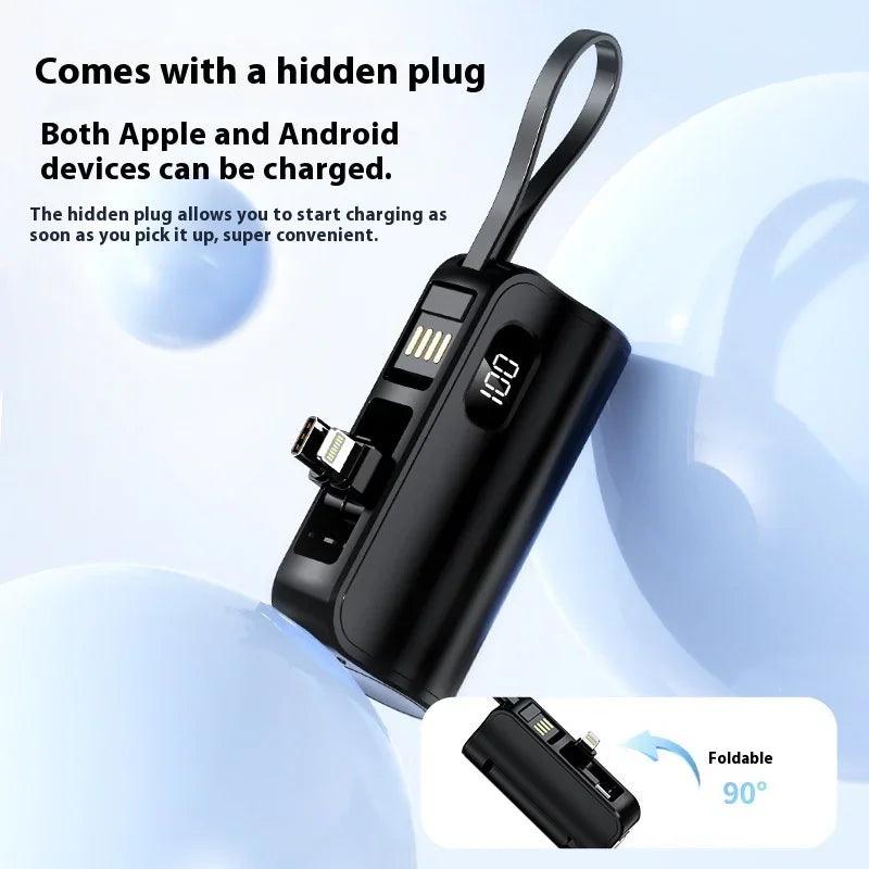 Power Bank Tascabile Mini Capsule Certificazione 3c 5000 MAEX-STOCK Canada