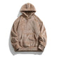 Men's Fashion Retro Winter Couple Casual Fleece Hoodie Sweatshirt top - EX-STOCK Canada