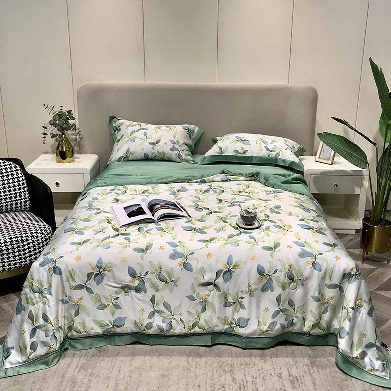 High-end Tencel Summer Cooling Duvet Four-piece Set EX-STOCK Canada