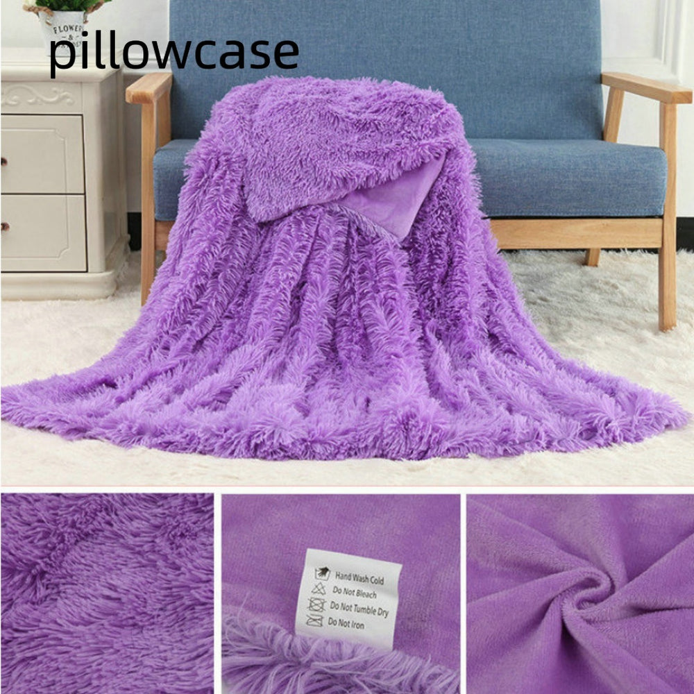 Plush Blanket Double-layer Blanket Multifunctional EX-STOCK Canada