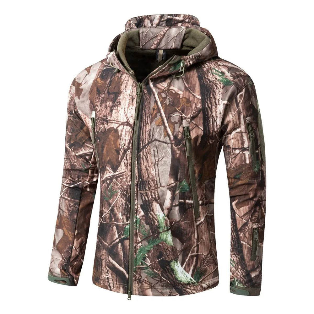 Soft Shell Jacket Plus Size Windproof And Warm Outdoor Mountaineering - EX-STOCK Canada