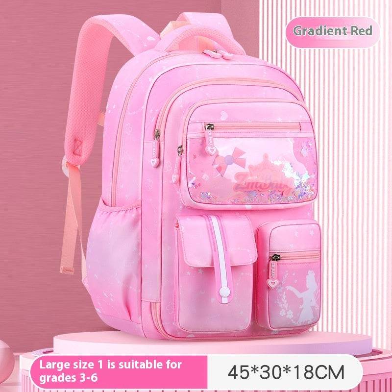 Children’s Cartoon School Bag – Load-Reducing Backpack - EX-STOCK Canada