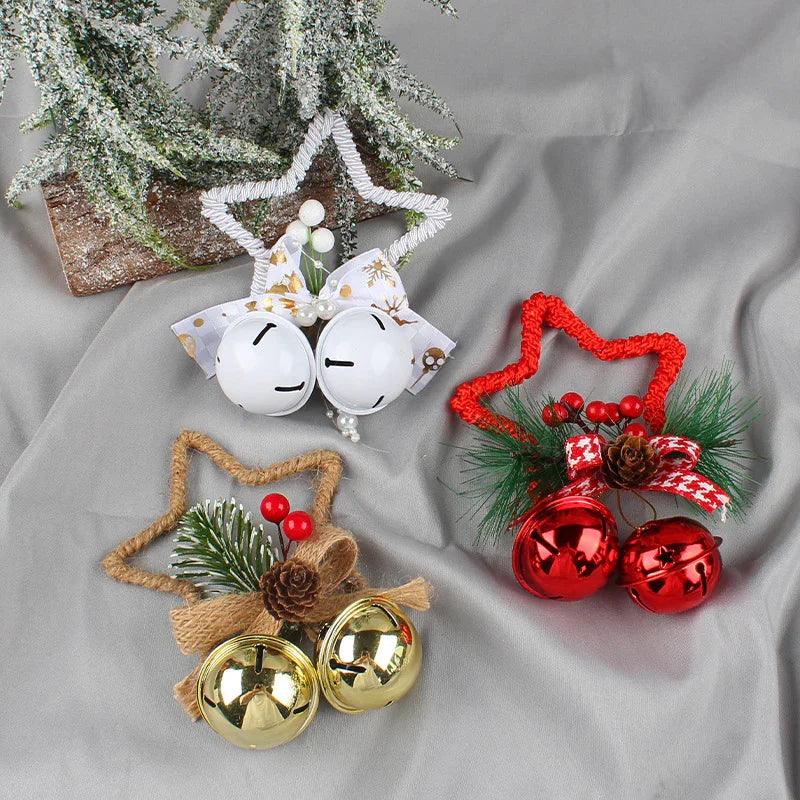 Ciondolo Accessori Campanella Stella di Natale a Cinque PunteEX-STOCK Canada