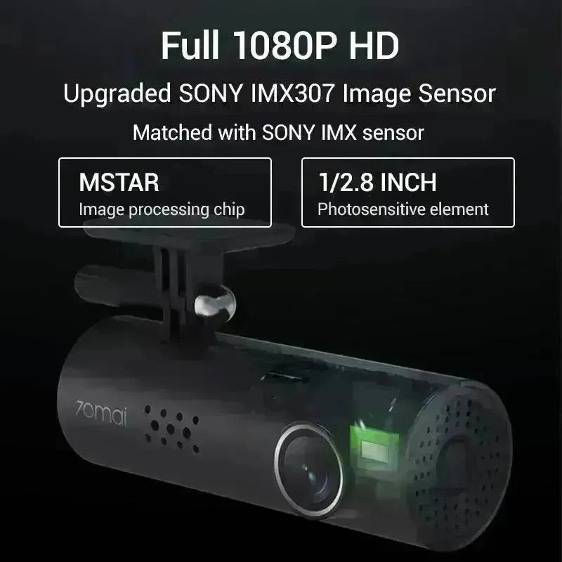 Dashcam HD Night Vision Large Wide Angle Driving Recorder full 1080 HD Image sensor EX-STOCK