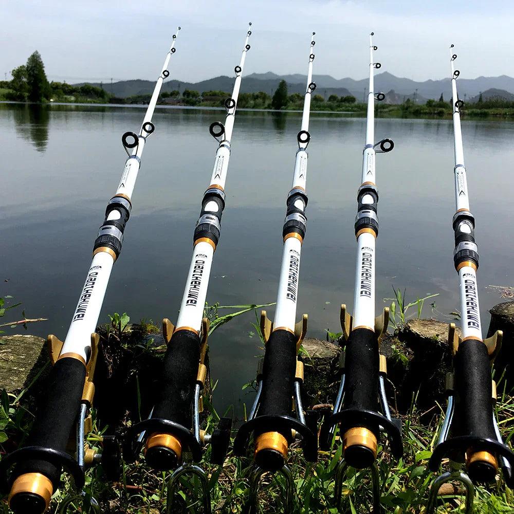 Canna da Pesca per Carpe 2,1M - 3,6M, Feeder, Dura, in Fibra di Carbonio FRP, Canna da Pesca Telescopica, Canna da PescaEX-STOCK Canada