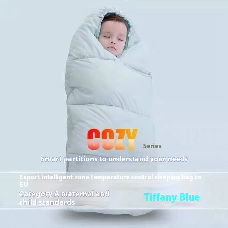 Baby Sleeping Bag Autumn And Winter Thick Down Anti Kick Duvet EX-STOCK Canada