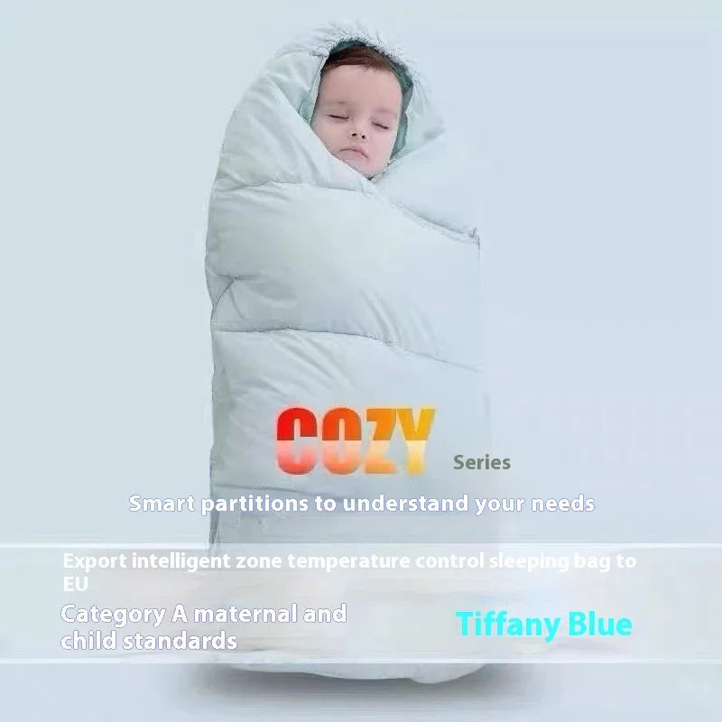 Baby Sleeping Bag Autumn And Winter Thick Down Anti Kick Duvet EX-STOCK Canada