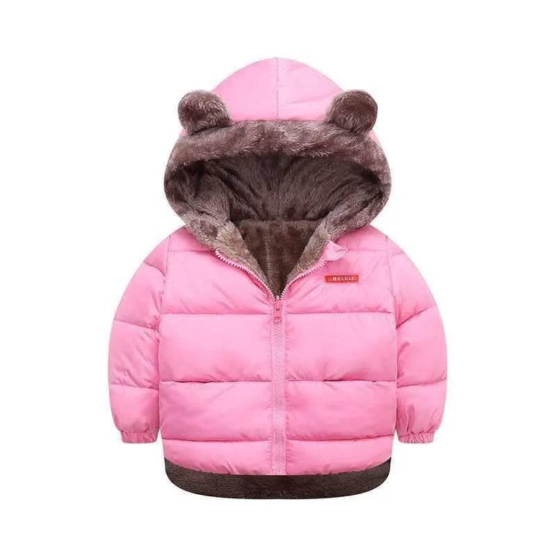 Children Boy's Cotton-padded Fleece Lined Puffer Winter Jacket for Kids - EX-STOCK Canada