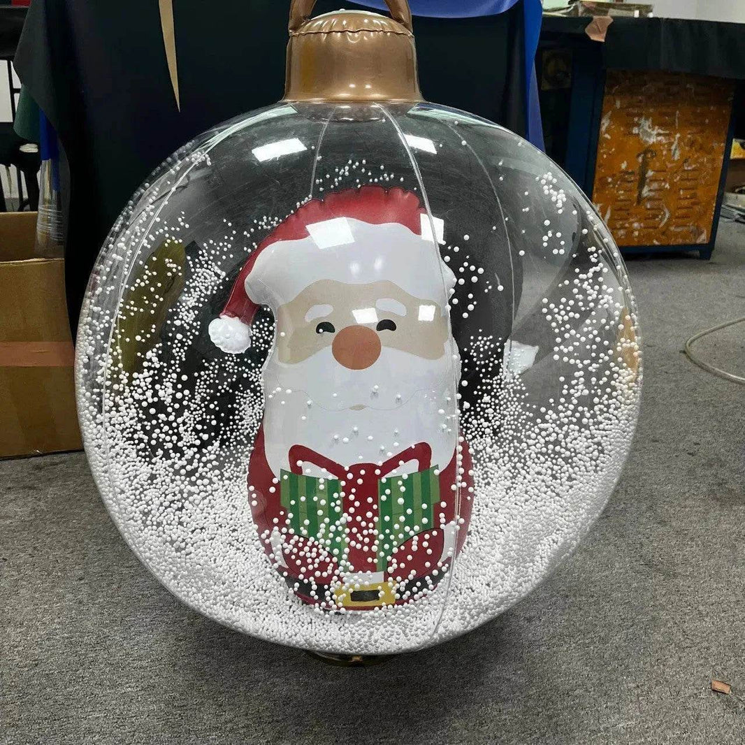 Inflatable Snowman Santa Claus Hanging Christmas Ball decoration - EX-STOCK Canada