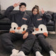 Fashion Casual Embossed Velvet Couple Pajamas - EX-STOCK Canada