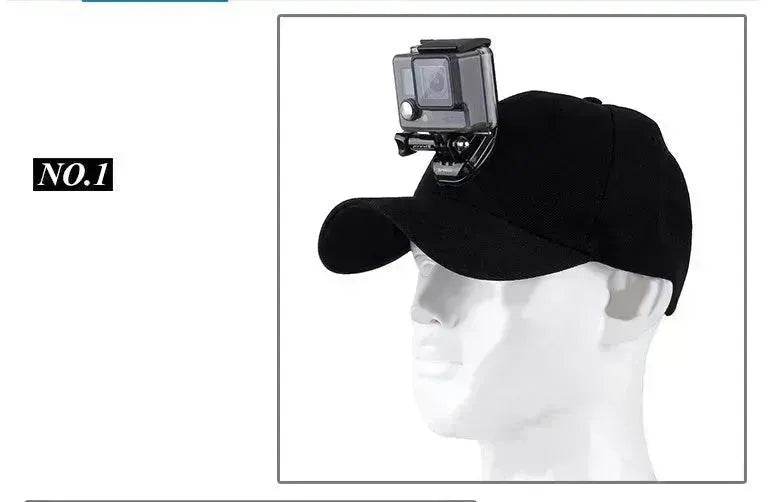 Canvas Sun Hat Cap Cycling Hiking Golfing Fishing For Sports Action Cam Camera - EX-STOCK Canada