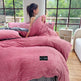 Flannel Double-sided Velvet Duvet Cover For Winter EX-STOCK Canada