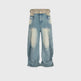 Washed Distressed Design Baggy Jeans Pant For Men And Women - EX-STOCK Canada