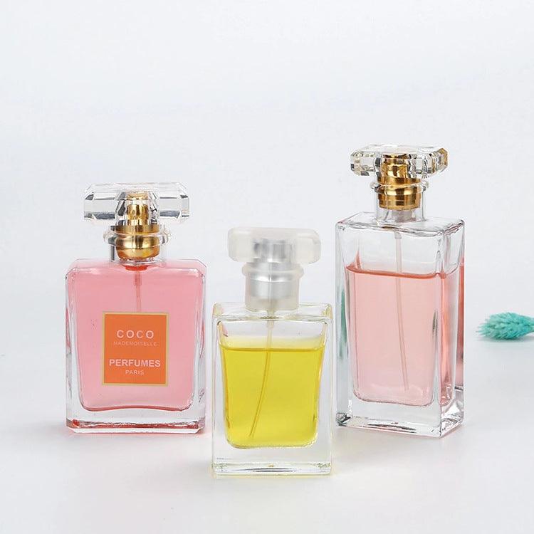 Bottiglia di cosmetici trasparente in vetro profumo separata - EX-STOCK Canada