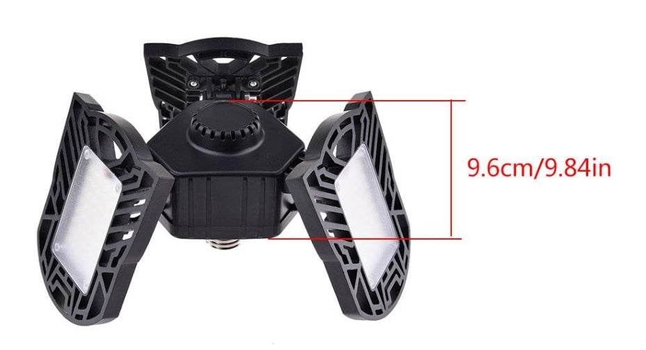 General Deformable Lamp Garage Light Radar Warehouse Industrial Lamp Home Lighting High Intensity - EX-STOCK Canada