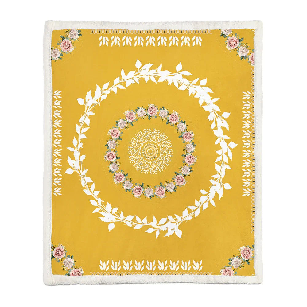 Flannel Blanket Air Conditioning Blanket Napping Blanket EX-STOCK Canada