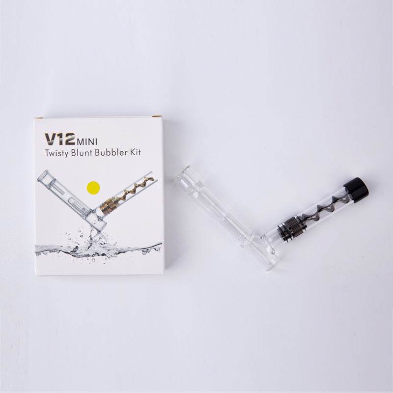 V12mini Hookah Set Spiral Pipe Atomizer Pipe Glass Twisty Blunt Smoker - EX-STOCK Canada