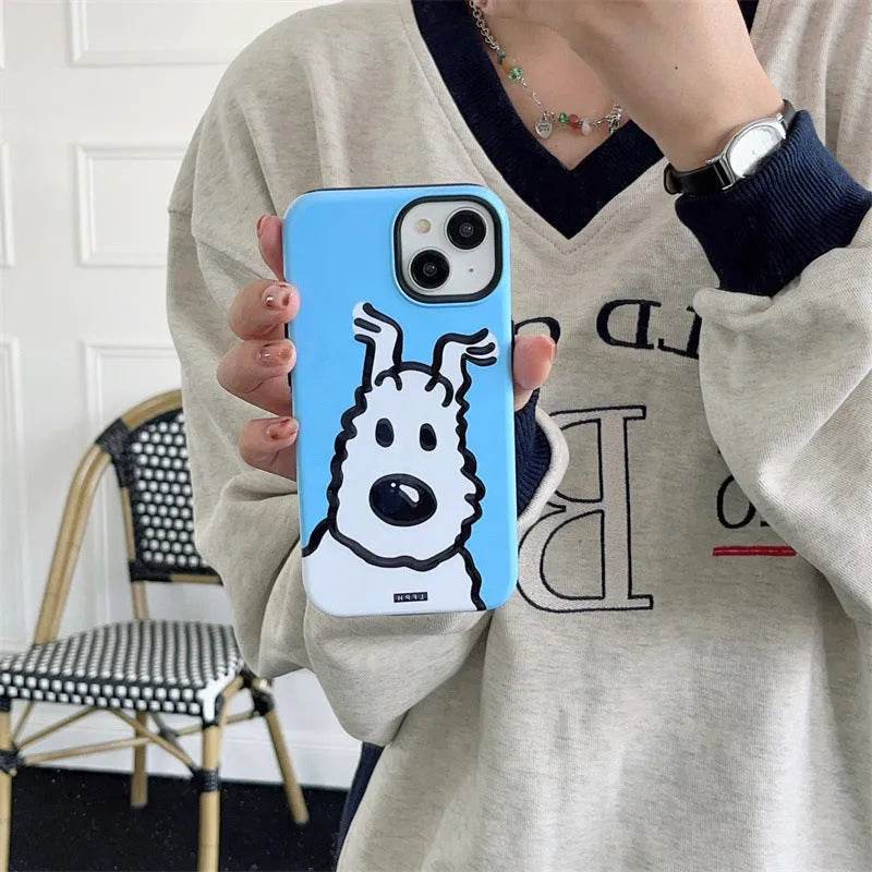 Cartoon Cute Probe Dog Phone Case - EX-STOCK Canada