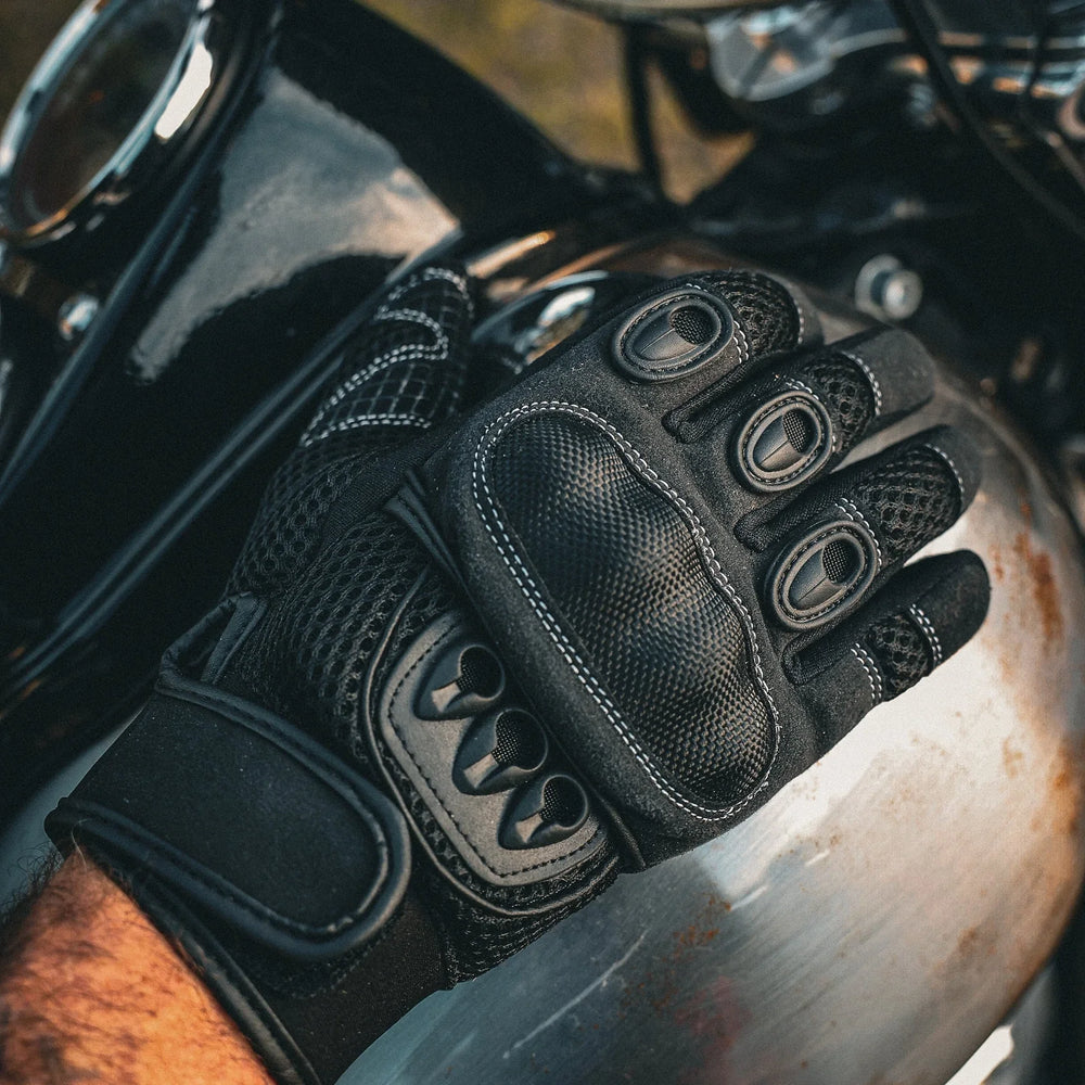Open Road Hard Knuckle Mesh Motorcycle Gloves EX-STOCK Canada
