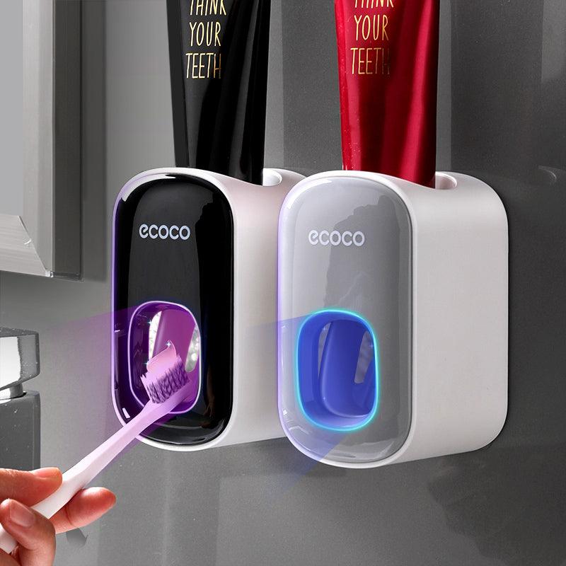 Wall Mounted Automatic Toothpaste Holder Bathroom Accessories Set Dispenser EX-STOCK Canada