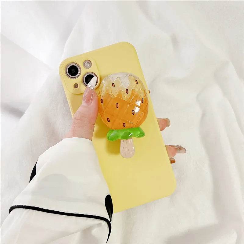 iPhone Summer Pineapple Popsicle Phone Case - EX-STOCK Canada