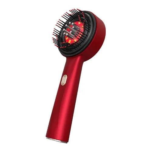 Peigne de Massage Électrique pour la Maison Peigne de Drainage du Cuir Chevelu Lumière Rouge Peigne Anti-dérapant Soin des Cheveux Peigne de Massage MultifonctionEX-STOCK Canada
