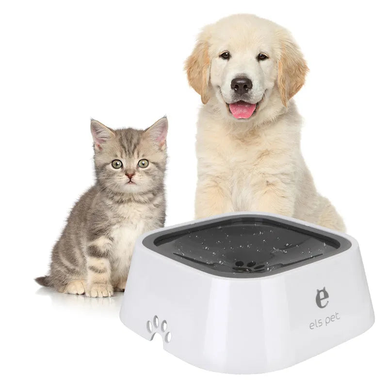 Cat Dog Water Bowl Anti Splash Design - EX-STOCK CANADA