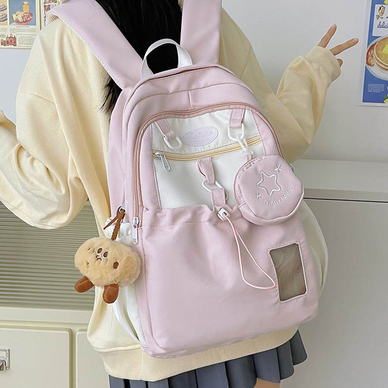 Large Capacity Easy Wash School bag Girls Backpack - EX-STOCK Canada