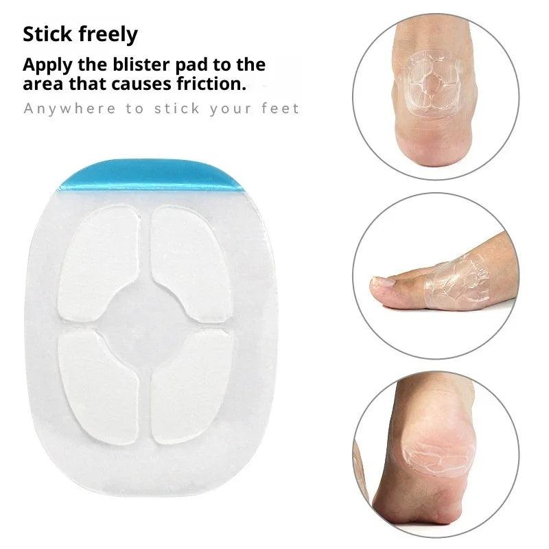 Pâte anti-usure pour pieds en hydrogel invisible et non perméableEX-STOCK Canada