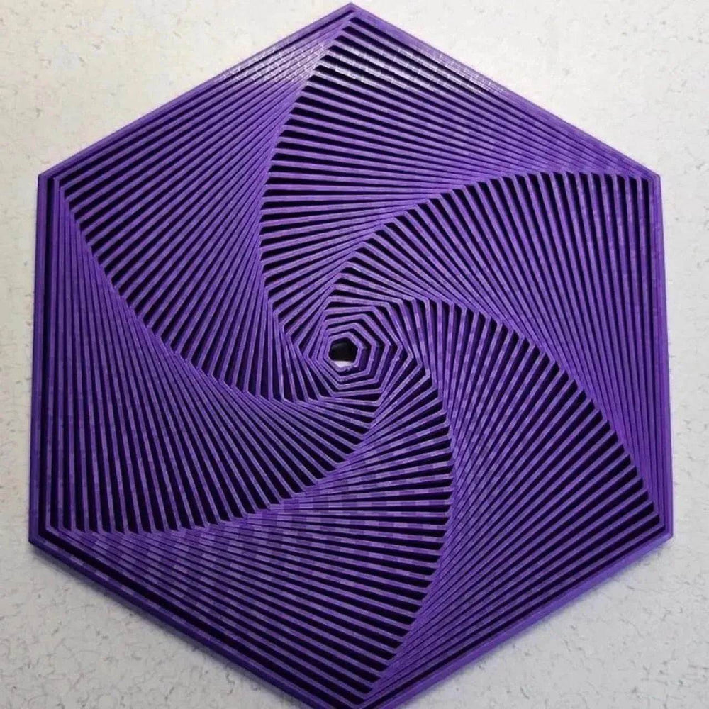Hexagon Fidget Toy 3D Printing Toy - EX-STOCK Canada